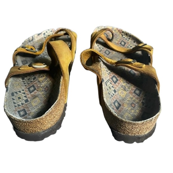 Yellow Birkenstock Mayari Ethno Ochre Printed - Size 40 US 9 9.5 - Picture 6 of 6